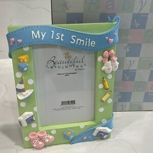 New, My First Smile Frame